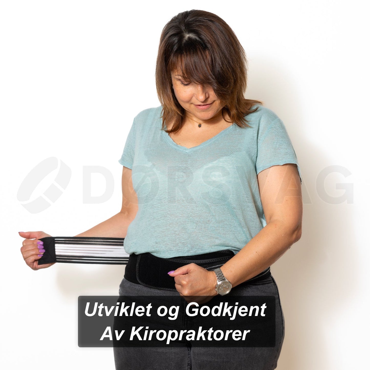 Compressieriem + Kalmerend rugkussen - Dørsvag™ 