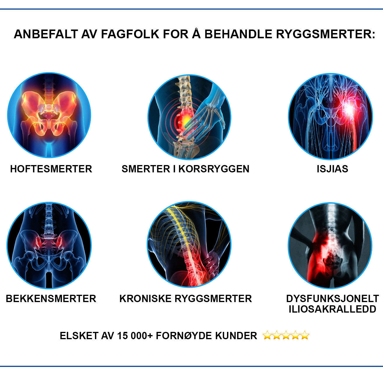 Compressieriem + Kalmerend rugkussen - Dørsvag™ 